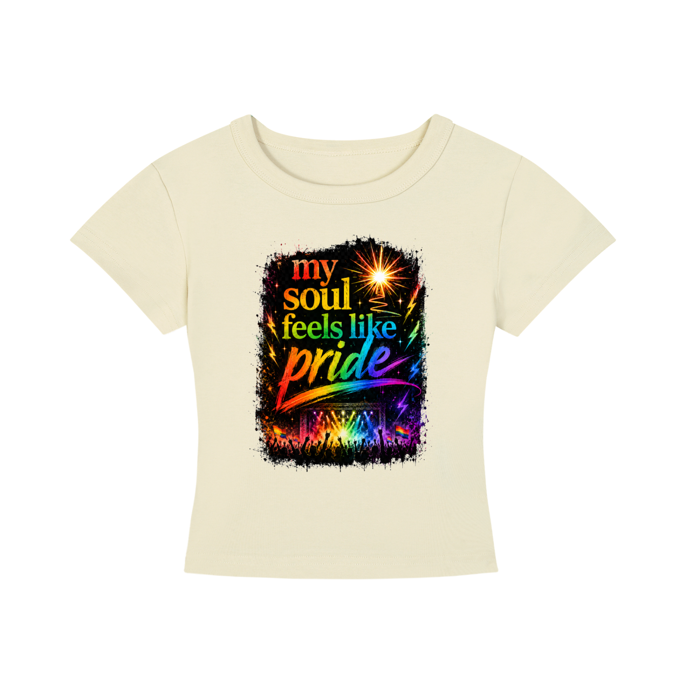 Cropped Pride T-Shirt