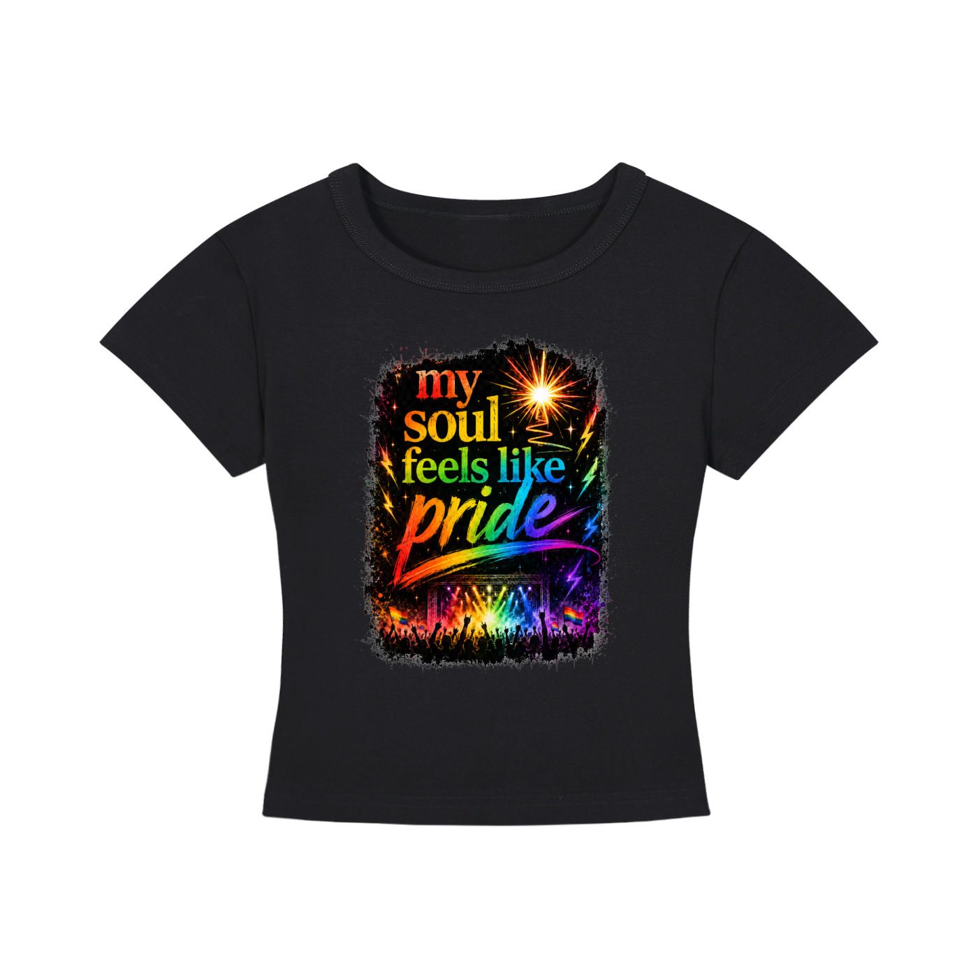 Cropped Pride T-Shirt