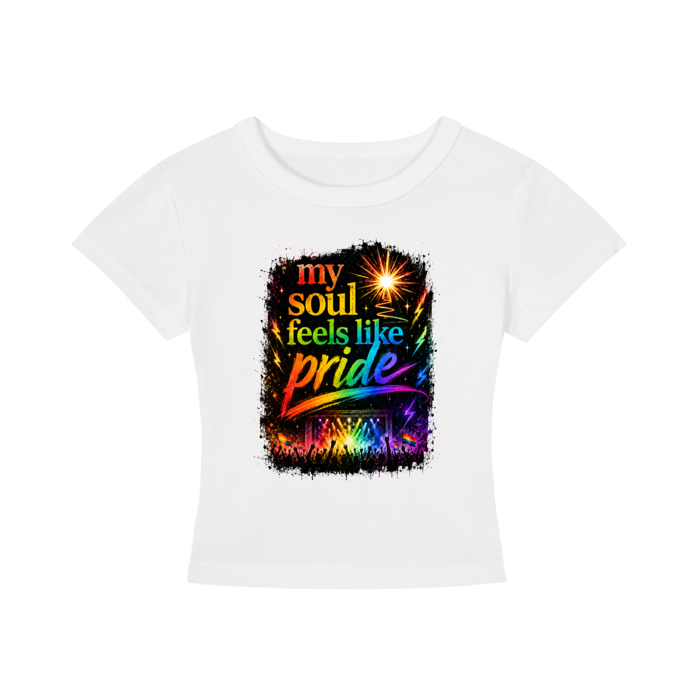 Cropped Pride T-Shirt
